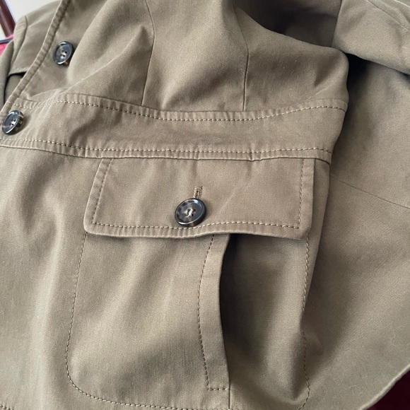 Talbots Jacket Size 8 Women Cotton Button Up Blazer Long Sleeve - Picture 10 of 10